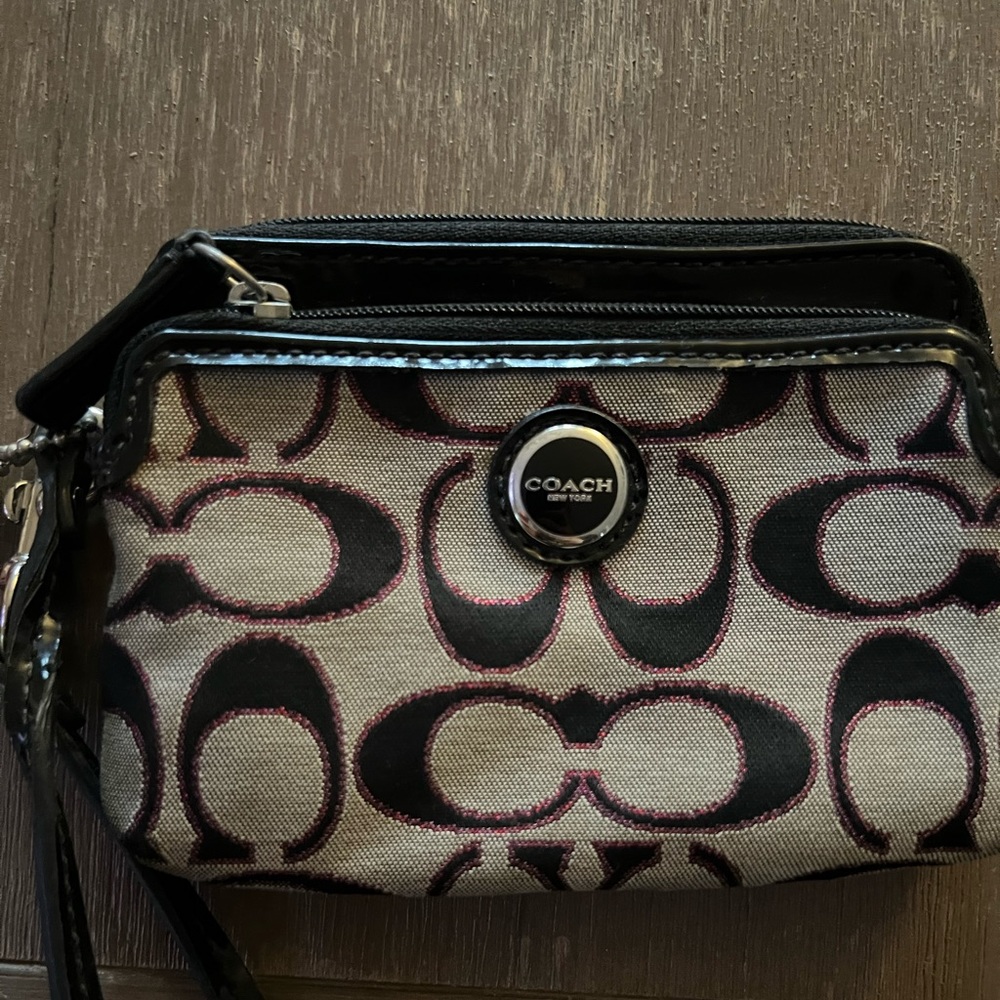 Coach wristlet